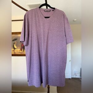 Travis Mathew Lavender Short Sleeve Tee